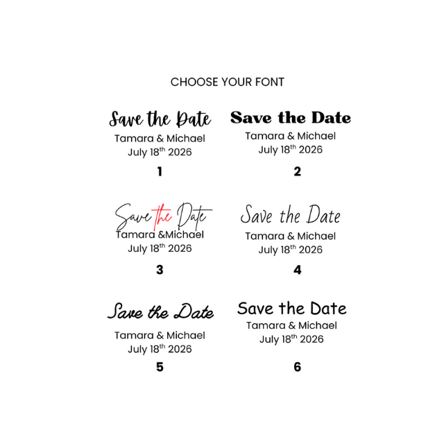 Save The Date